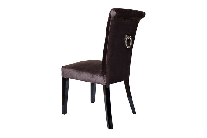Стул с мягкой обивкой коричневого цвета - лучшие Обеденные стулья в INMYROOM