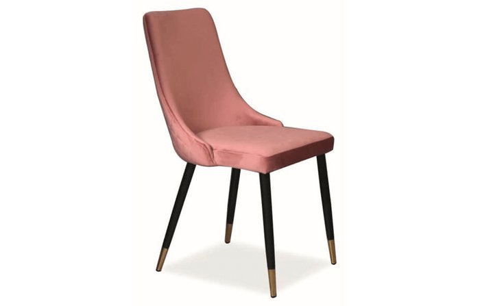 Стул кухонный Piano розового цвета - купить Обеденные стулья по цене 15747.0