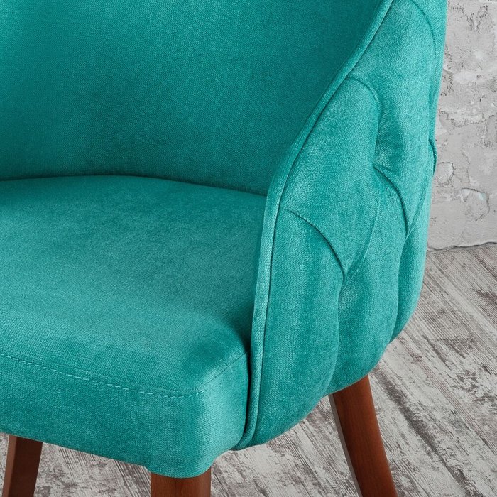 Стул Сеул бирюзового цвета - лучшие Обеденные стулья в INMYROOM