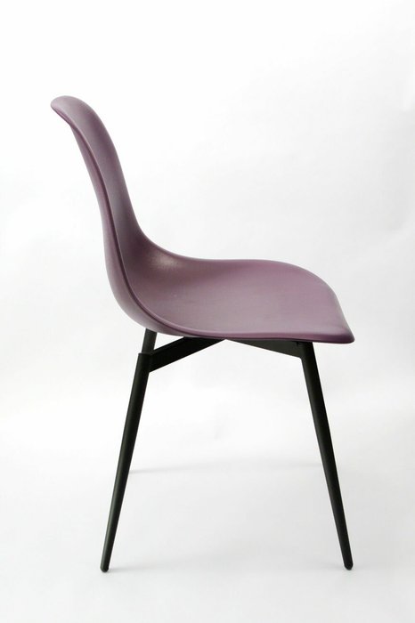 Стул Туссе фиолетового цвета - лучшие Обеденные стулья в INMYROOM