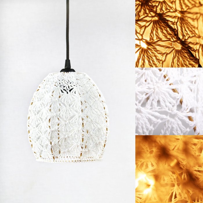 Подвесной светильник Тюльпан Большой белый - лучшие Подвесные светильники в INMYROOM