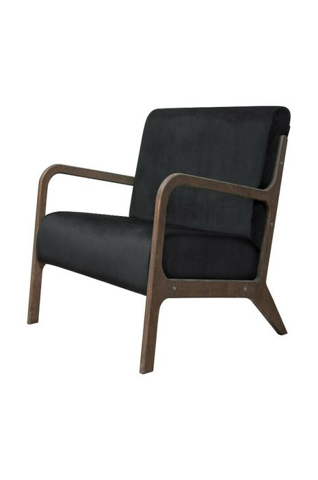 Кресло Mody черного цвета