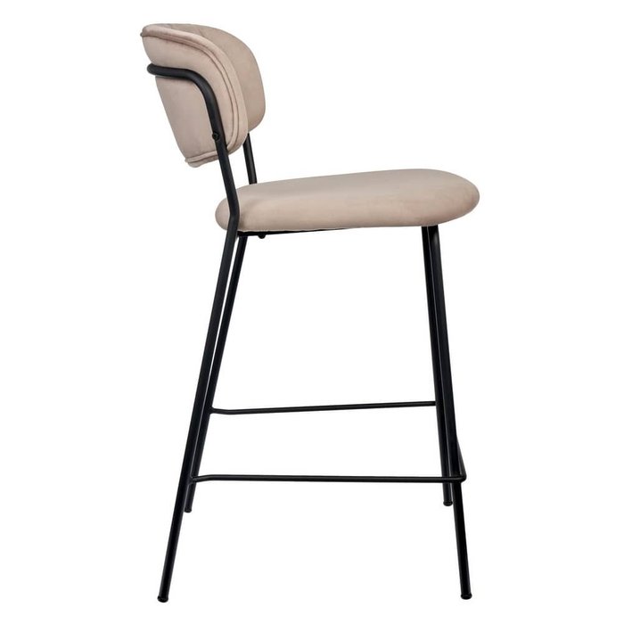 Полубарный стул Carol цвета латте - лучшие Барные стулья в INMYROOM