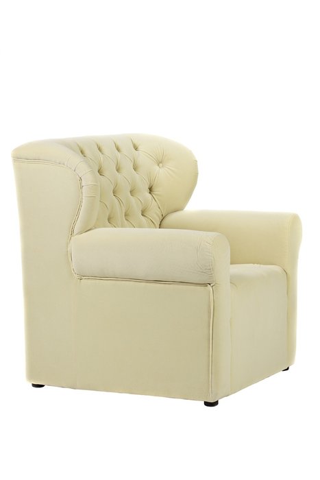 Кресло Daisy молочного цвета - лучшие Интерьерные кресла в INMYROOM