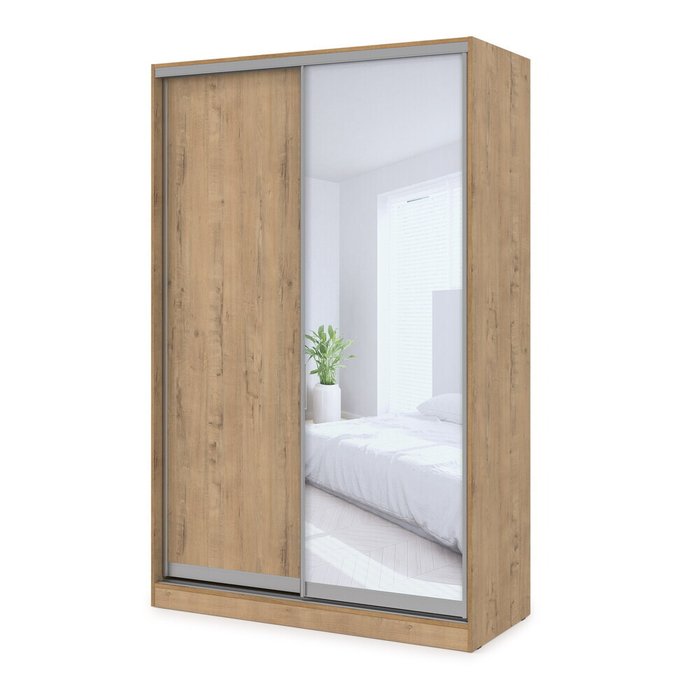 Шкаф-купе Comfort 12.5 коричневого цвета