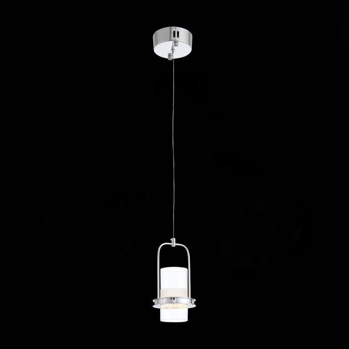 Подвесной светодиодный светильник из пластика и металла - лучшие Подвесные светильники в INMYROOM
