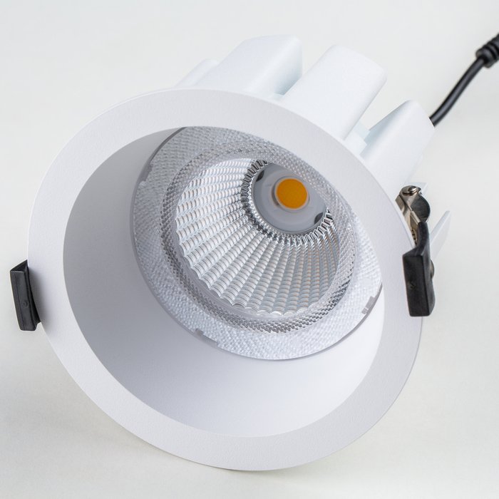 Светильник CICLONE CYL 18W LED 1456LM 60G БЕЛЫЙ 4000K IP65 - купить Встраиваемые споты по цене 3999.0