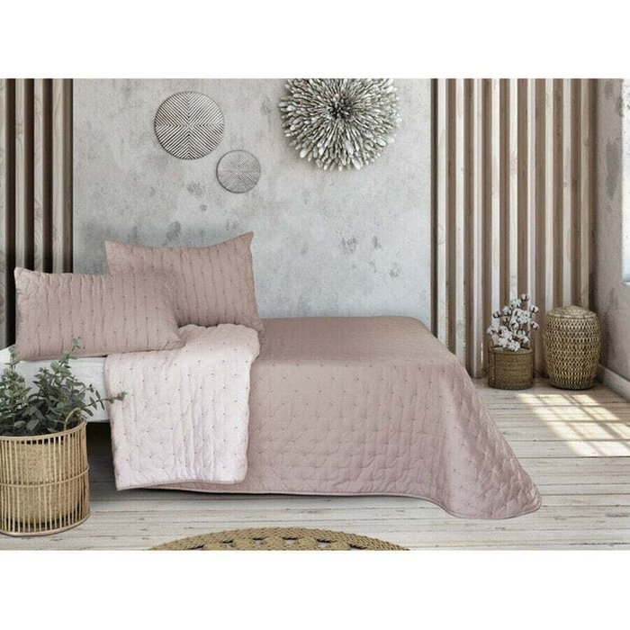 Пледы и покрывала постельное покрывало Pierre Cardin TRIANA Розовый 105 кровать (2 Предметы) - купить Покрывала по цене 14186.0