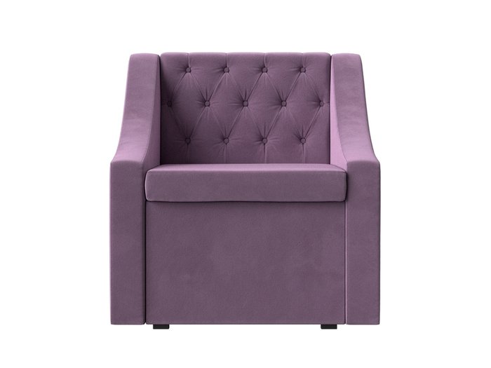 Кресло Мерлин сиреневого цвета - купить Интерьерные кресла по цене 20999.0
