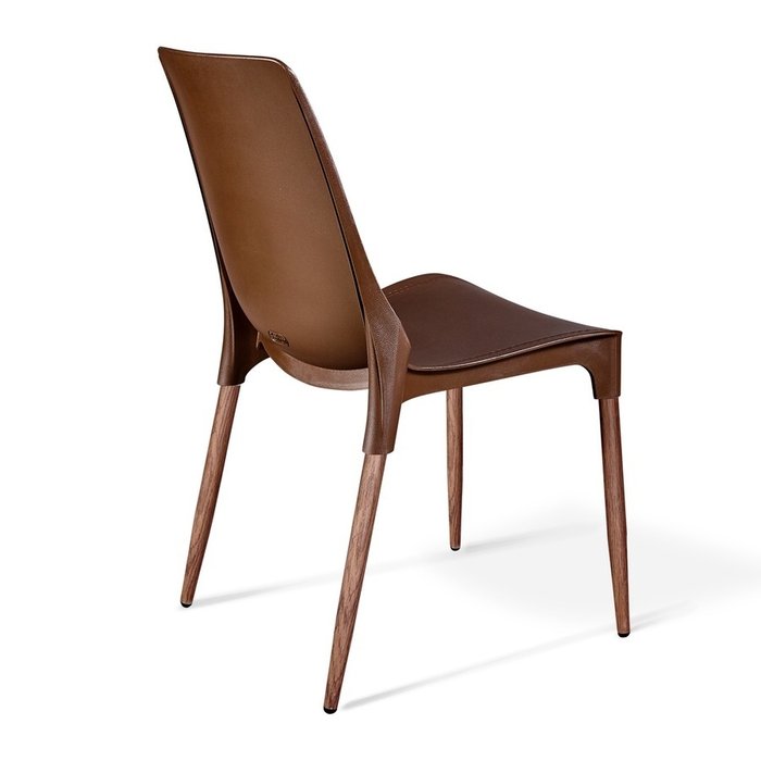 Стул Cecil коричневого цвета - купить Обеденные стулья по цене 3570.0