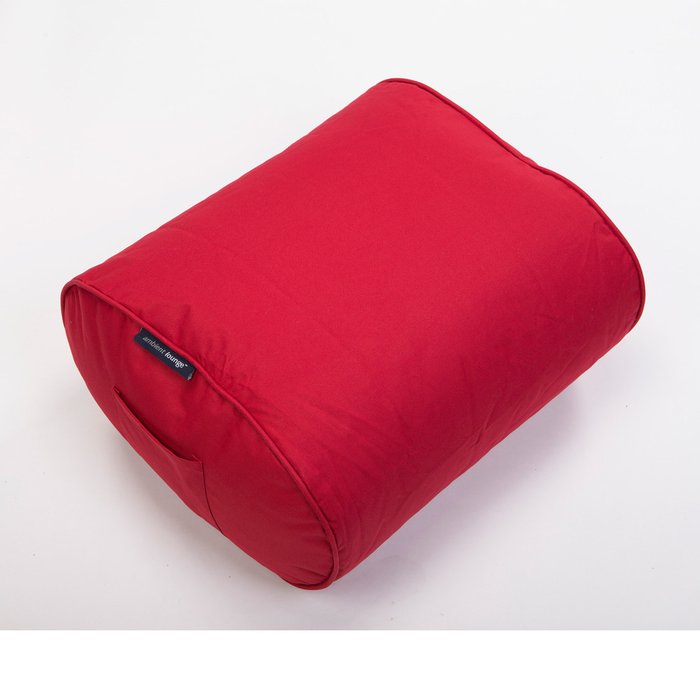 Бескаркасный пуф Ambient Lounge Ottoman - Toro Red (красный) - купить Бескаркасная мебель по цене 4990.0