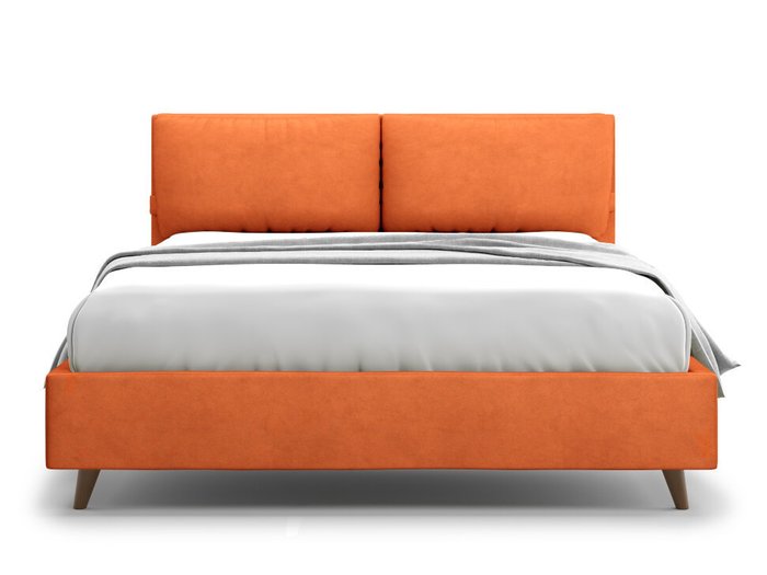 Кровать Trazimeno 180х200 оранжевого цвета