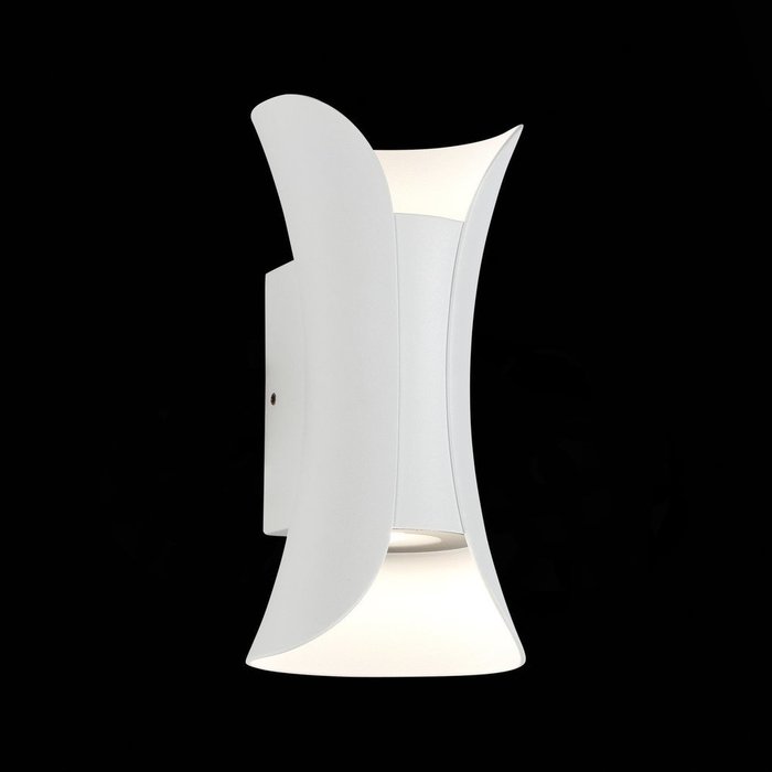 Светильник уличный настенный ST-Luce Белый/Белый LED 1*12W 4000K COSETTO - лучшие Настенные уличные светильники в INMYROOM
