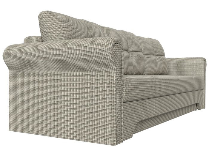 Прямой диван-кровать Европа серо-бежевого цвета - лучшие Прямые диваны в INMYROOM