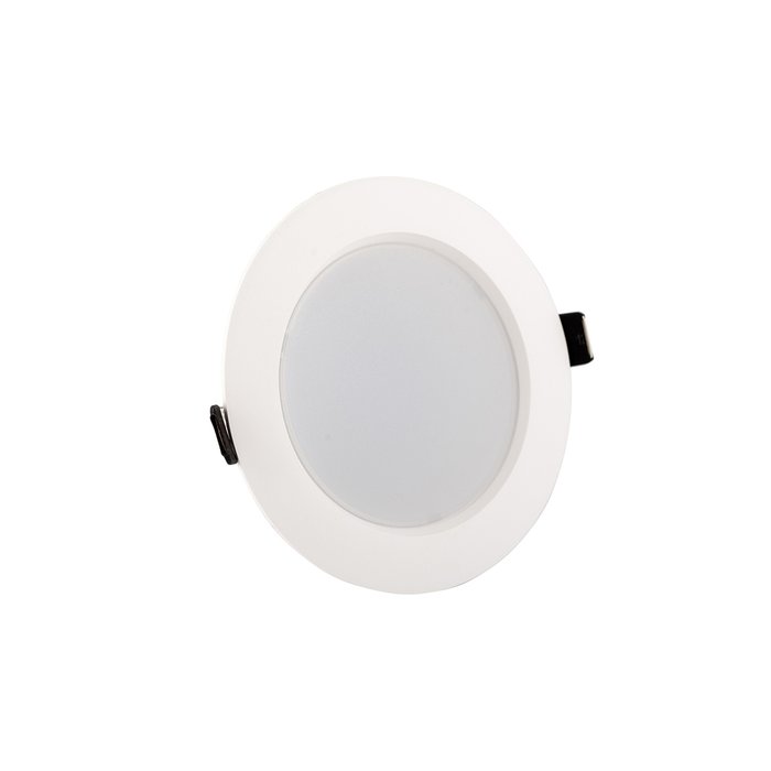 Точечный встраиваемый светильник белого цвета - купить Встраиваемые споты по цене 815.0