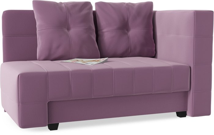 Диван-кровать Корфу NEXT Purple пурпурного цвета - лучшие Прямые диваны в INMYROOM