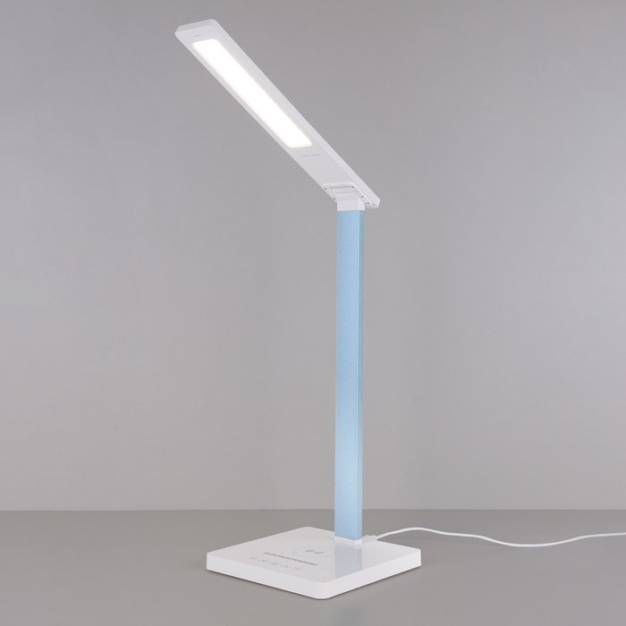 Настольный светодиодный светильник Lori Lori белый/голубой (TL90510)