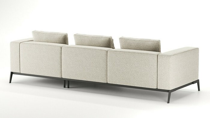Угловой диван Loft белого цвета - лучшие Угловые диваны в INMYROOM