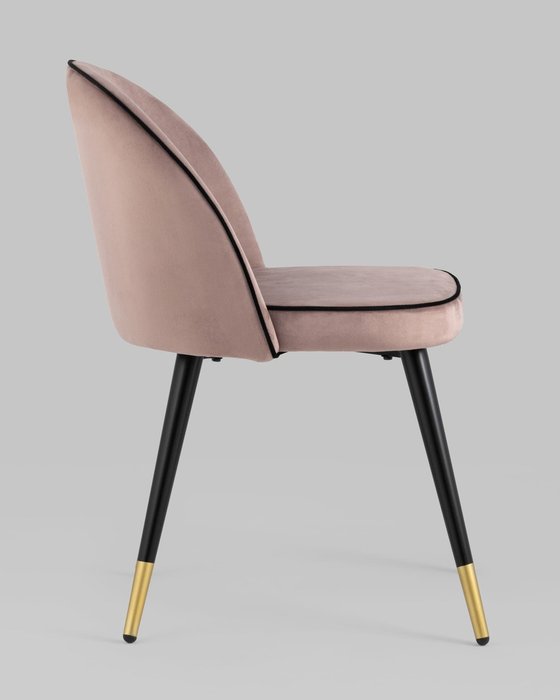 Стул Gabi Lux розового цвета - лучшие Обеденные стулья в INMYROOM