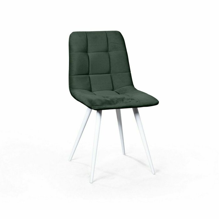 Набор из четырех стульев Uno зеленого цвета - купить Обеденные стулья по цене 21960.0