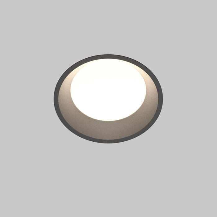 Встраиваемый светильник Technical DL055-12W3-4-6K-B Okno Downlight