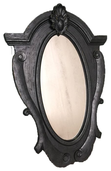 Зеркало настенное Готика черного цвета