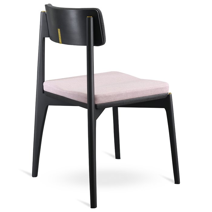 Стул Aska розово-серого цвета  - лучшие Обеденные стулья в INMYROOM