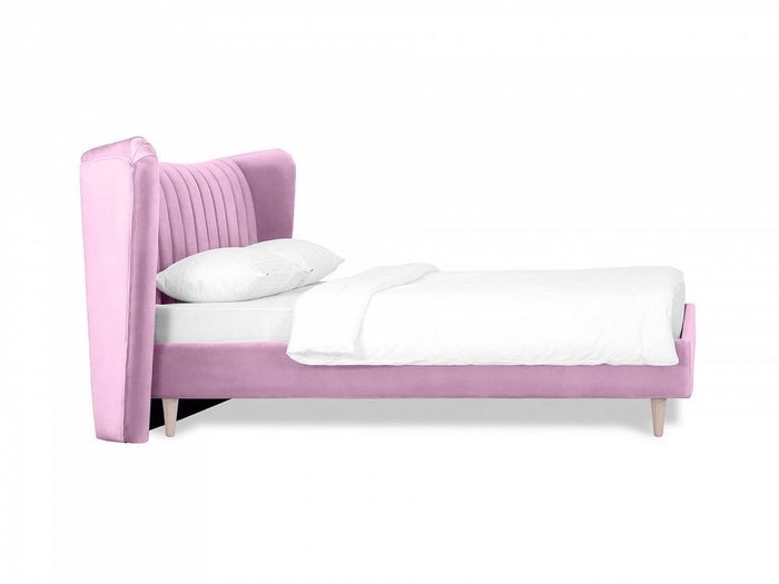 Кровать Queen II Agata L 160х200 лилового цвета - лучшие Кровати для спальни в INMYROOM