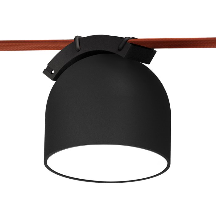 Св-к трек. Черный LED 1*12W 3000K 794Lm Ra90 120 IP20 D100xH107 48V BAND