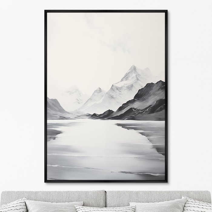 Репродукция картины Landscape collection, Reflection, No 2, 2024г. - купить Картины по цене 24999.0