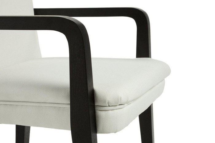 Кресло Louiseс подлокотниками Белое  - лучшие Интерьерные кресла в INMYROOM