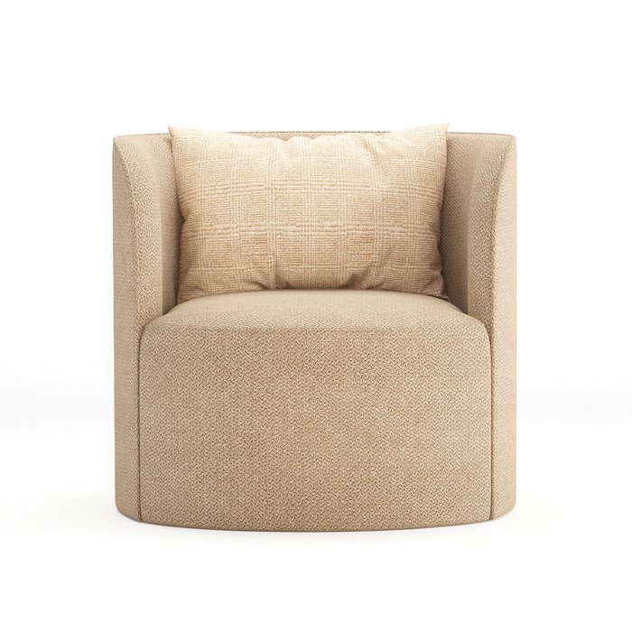 Кресло Hermes бежевого цвета - купить Интерьерные кресла по цене 55000.0