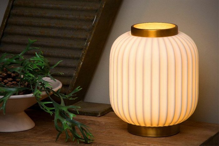 Настольная лампа Gosse 13535/24/31 (керамика, цвет белый) - лучшие Настольные лампы в INMYROOM