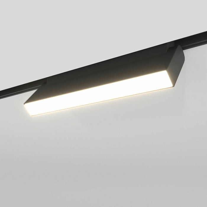 Трековый светильник Kos чёрный Slim Magnetic 12W 4200K черного цвета - купить Трековые светильники по цене 4860.0