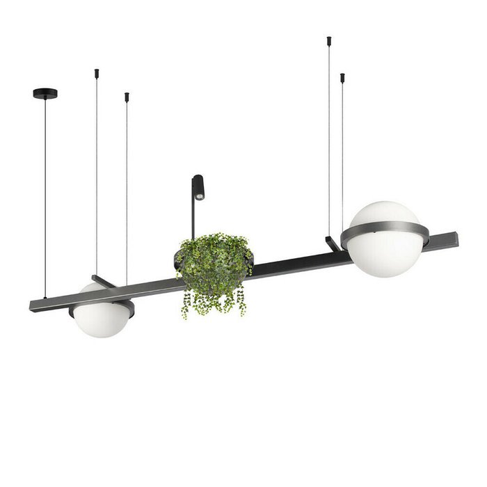 Люстра Loft It Jardin 10121/D Dark grey - лучшие Подвесные люстры в INMYROOM