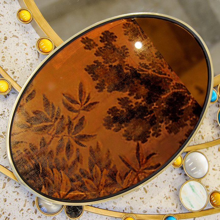 Зеркальное панно Сон коричневого цвета  - лучшие Декор стен в INMYROOM