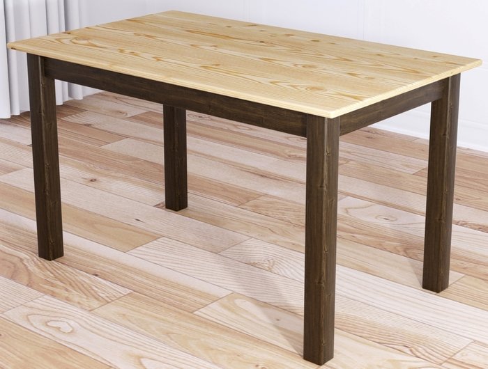 Стол обеденный Классика 90х60 бежево-коричневого цвета - купить Обеденные столы по цене 11036.0