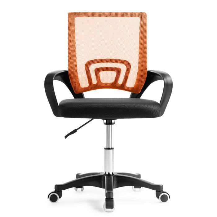 Офисное кресло Turin оранжево-черного цвета - лучшие Офисные кресла в INMYROOM