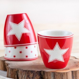  Чашка-мини для эспрессо Star red