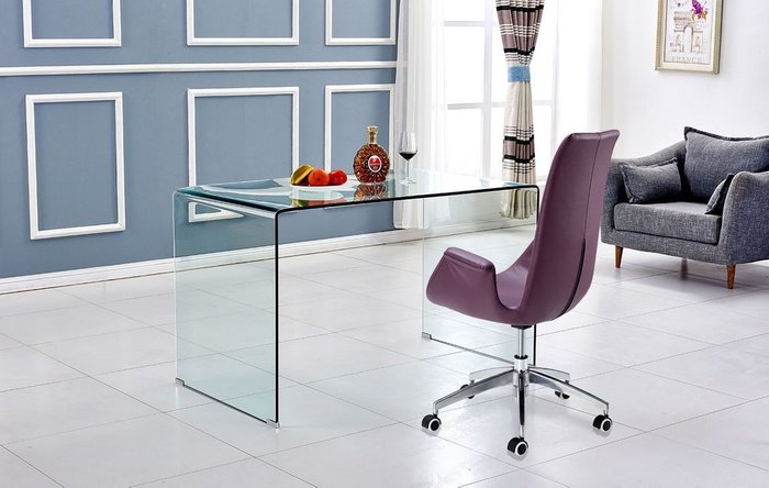 Кресло офисное Orchid фиолетового цвета - купить Офисные кресла по цене 35820.0 Кресло офисное Orchid фиолетового цвета - купить Офисные кресла по цене 35820.0