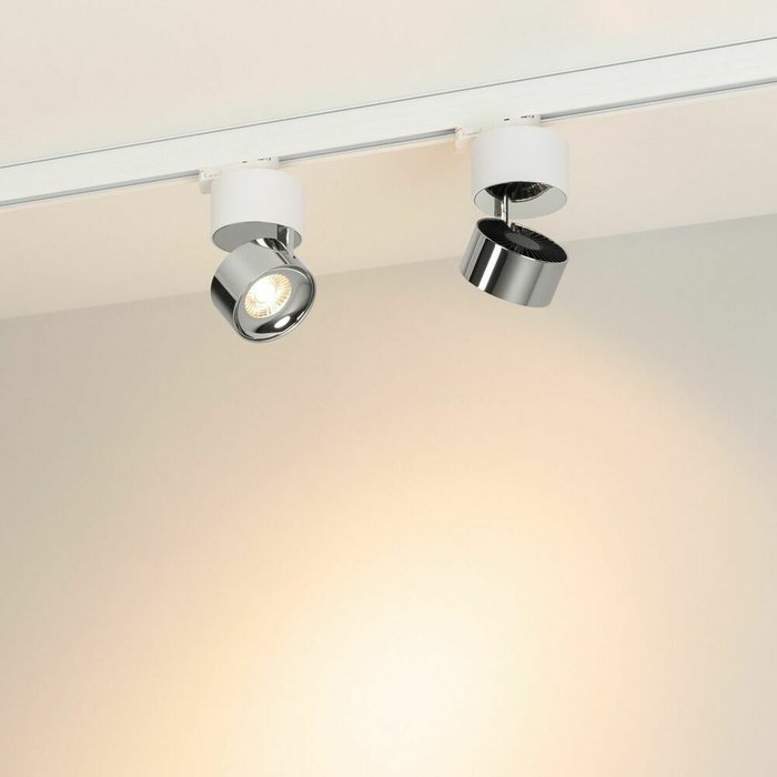 Трековый трехфазный светильник Arlight SP-PLURIO-TRACK-4TR-R77-9W Warm3000 038118 - купить Трековые светильники по цене 5211.0 Трековый трехфазный светильник Arlight SP-PLURIO-TRACK-4TR-R77-9W Warm3000 038118 - купить Трековые светильники по цене 5211.0