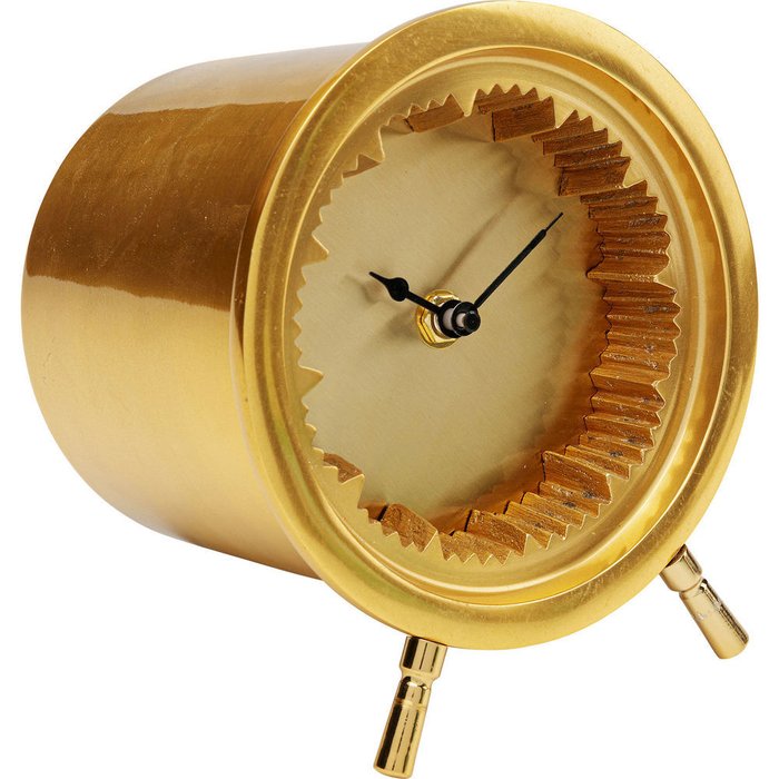Часы настольные Temple Pillar золотого цвета - купить Часы по цене 19630.0