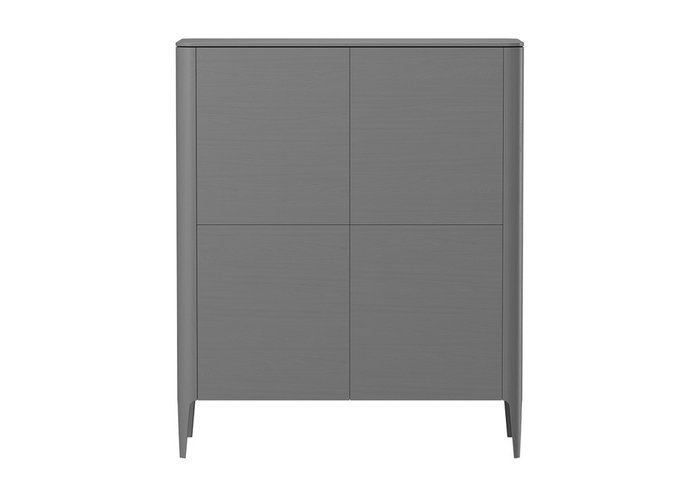 Шкаф Type oak 4 серого цвета