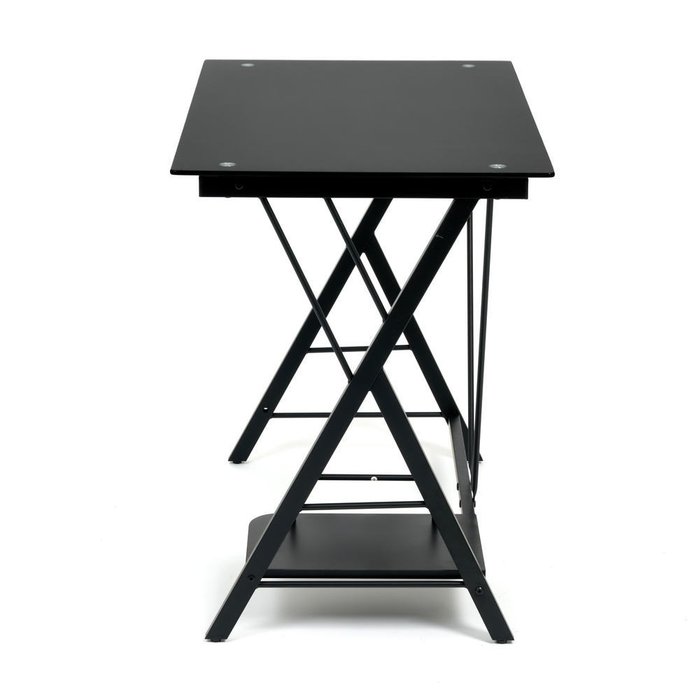 Письменный стол черного цвета - купить Письменные столы по цене 8150.0