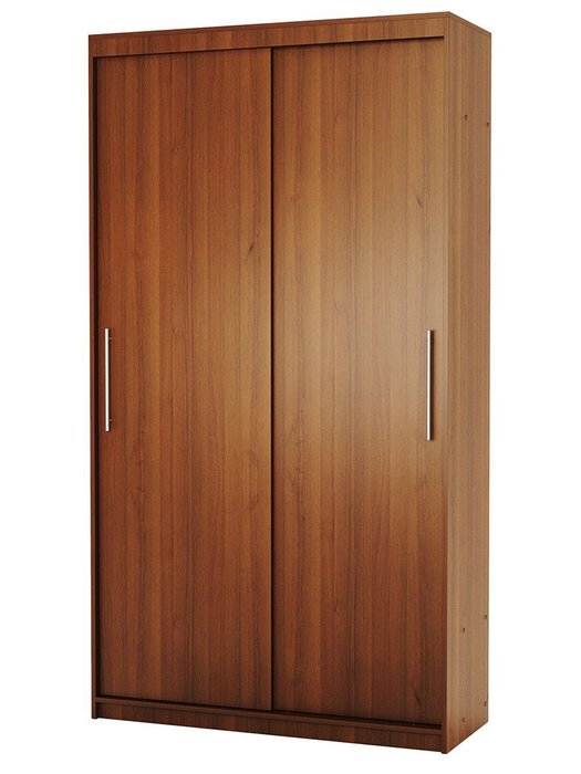 Шкаф-купе 2-х дв. Эконом платяной 120х60х200 Орех Шкаф-купе 2-х дв. Эконом платяной 120х60х200 Орех