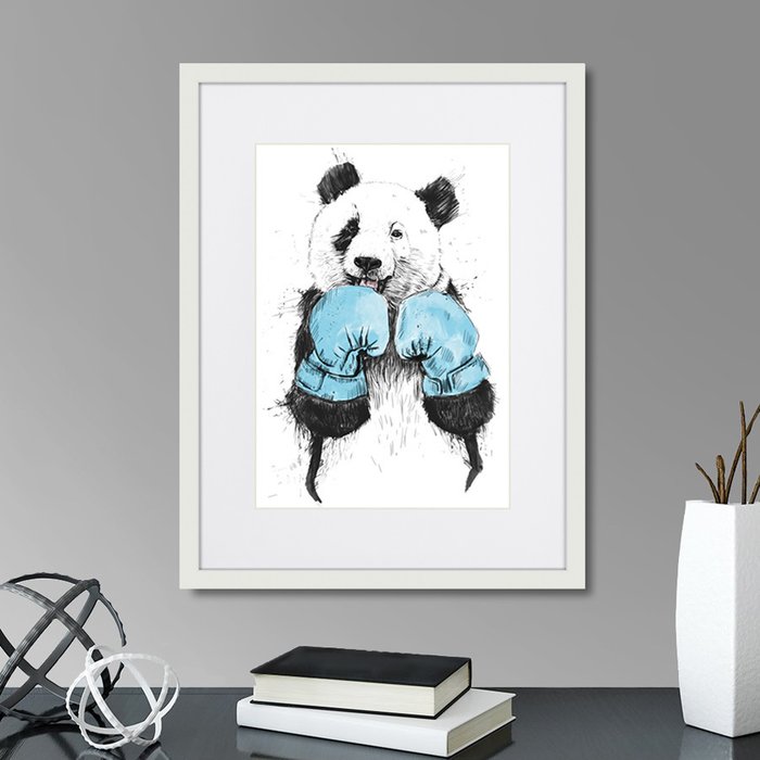 Набор из двух репродукций картин Funny Pandas  - купить Картины по цене 5990.0