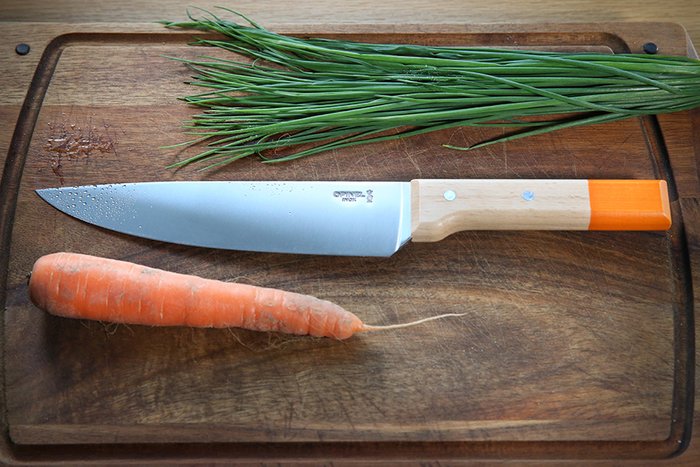 Нож кухонный Parallele Шеф из стали и дерева - купить Прочее по цене 3250.0