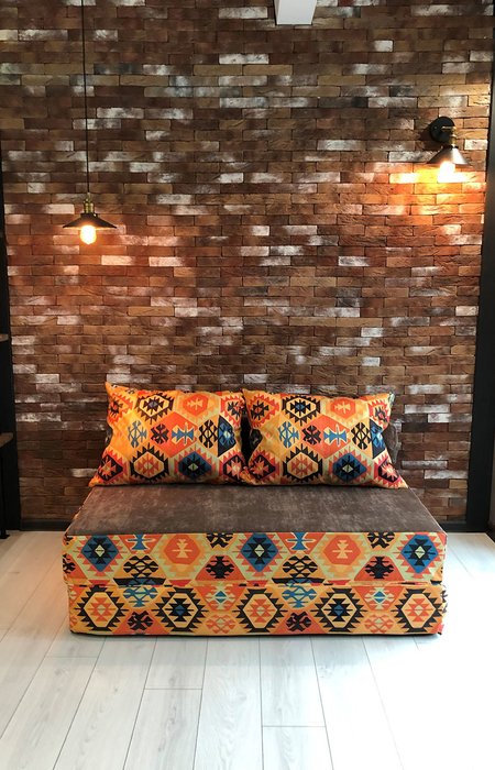 Бескаркасный диван-кровать Puzzle Bag Мехико XL - купить Бескаркасная мебель по цене 18392.0
