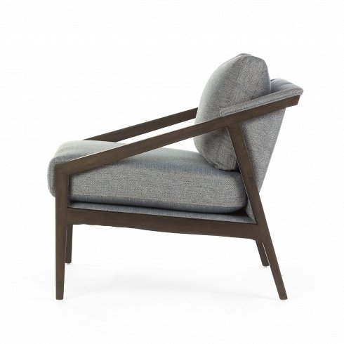 Кресло Earl Chair серого цвета - лучшие Интерьерные кресла в INMYROOM