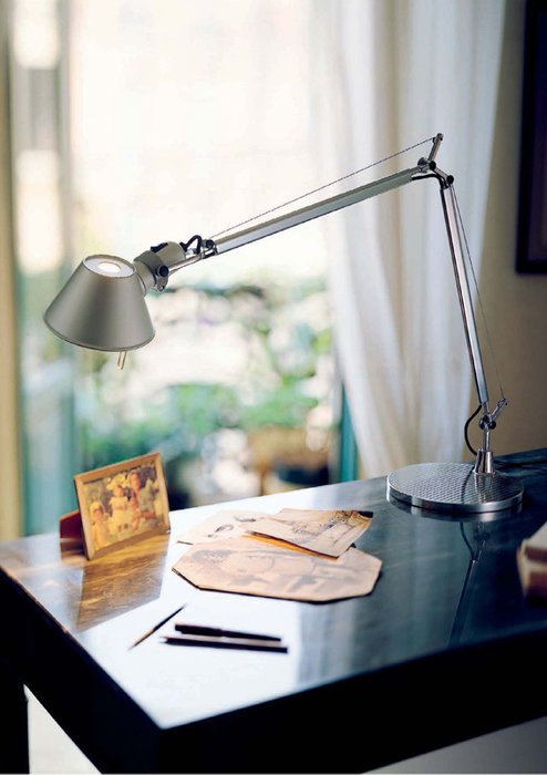 Настольная лампа Artemide "TOLOMEO MICRO LED" - лучшие Рабочие лампы в INMYROOM